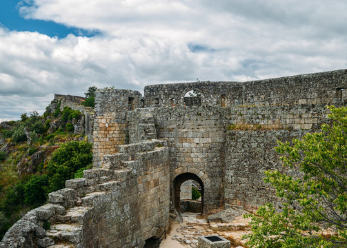 Sortelha, a historical mountain village, built within Medieval fortified walls, included in Portugal's Historical Village route, Sortelha, Portugal