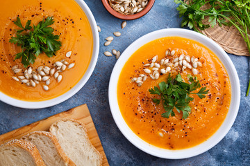 Homemade Organic Pumpkin Soup
