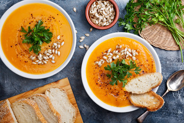 Spicy Organic Pumpkin Soup