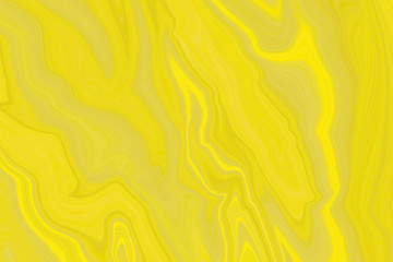 Texture 3d yellow with a marble pattern. Background for packing with a fashionable pattern of waves and strips, beautiful wallpaper in a modern style.