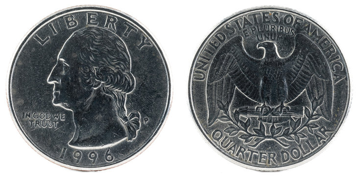 United States Coin. Quarter Dollar 1996 P.