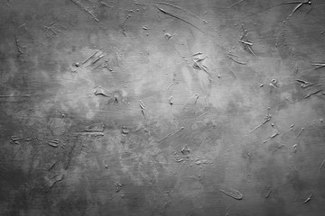 abstract grey textured background. rough stucco paint design for message board. copy space concept