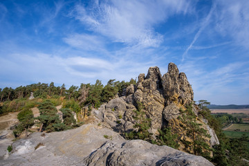 Teufelsmauer Harz Hamburger Wappen bei Timmenrode Thale