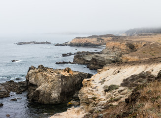 Rugged Coastline in Sonoma, California
