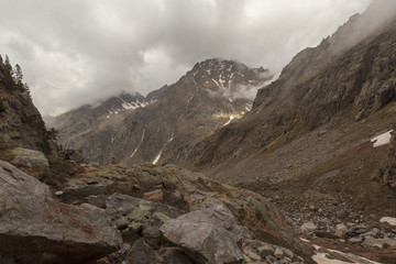 La vallée de la Gordolasque dans le Mercantour