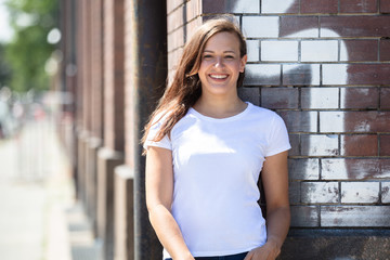 Portrait Of A Happy Woman