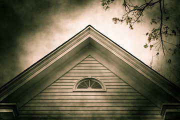 Creepy Old House Details - 224923587