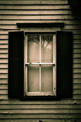 Creepy Old Window