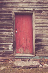 Old Red Door