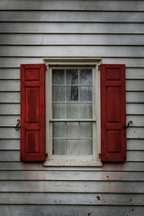 Fototapeta na wymiar Old Windows on House