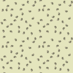 Military camouflage seamless pattern in beige and green colors