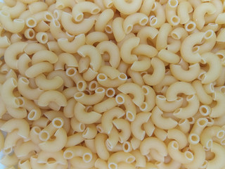 raw macaroni pasta