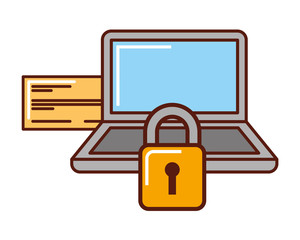 business money check bank laptop security