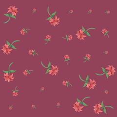 flowers floral nature foliage pattern