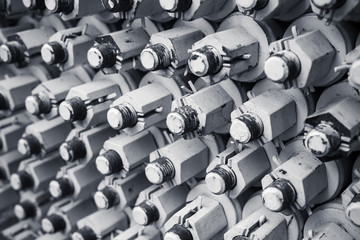 Huge stack of industrial details