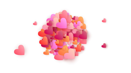 Fototapeta premium Valentine's Day Holidays Background. Illustration for your Valentine's Day Holidays Design.