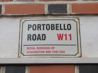 Portobello road label