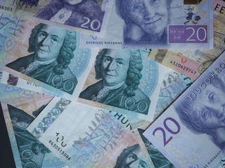 Swedish Krona and Norwegian Krone notes