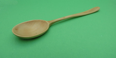 artisanal wooden spoon
