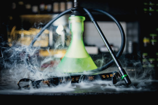 hookah bowl close-up on table