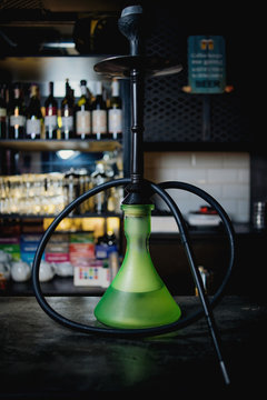 hookah bowl close-up on table