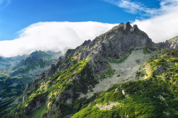Obraz premium Mountain High Tatras National Park.