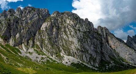 mountain wall