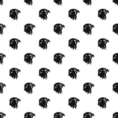 Eagle pattern. Simple illustration of eagle vector pattern for web