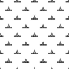 Capitol pattern. Simple illustration of capitol vector pattern for web