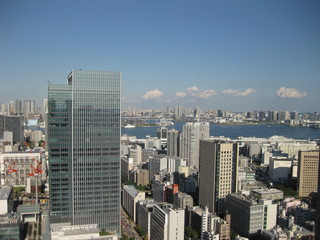 Obraz premium 田町駅周辺の風景