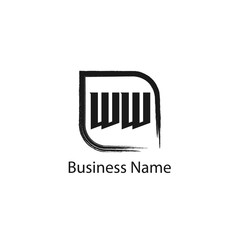 Initial Letter WW Logo Template Design