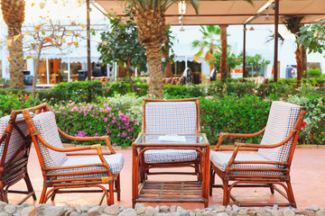 place for relaxation or negotiations