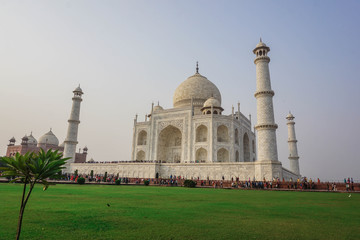 Fototapeta na wymiar Mausoleum-mosque Taj Mahal. India