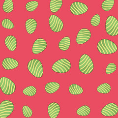 Easter eggs background