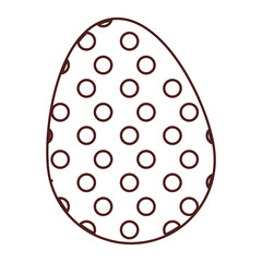 Easter egg cartoon