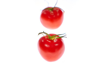 Tomato isolated on white background