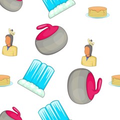 Canada pattern. Cartoon illustration of Canada vector pattern for web