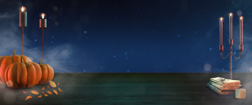 Halloween background clean