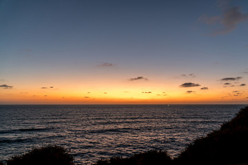 Obraz premium Orange Sky Sunset