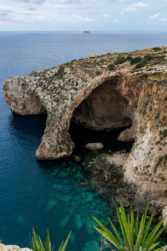 The Blue Grotto In Malta