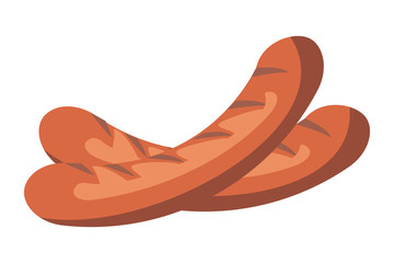 Sausages bbq food