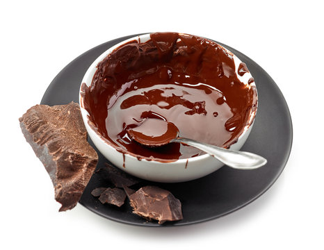 Bowl Of Melted Chocolate