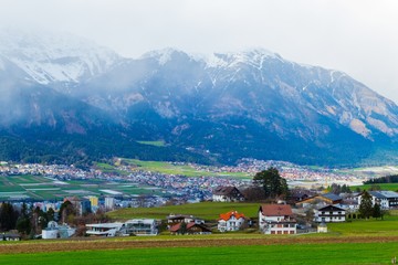 Fototapeta na wymiar Alpental Innsbrucker Land