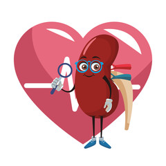 Kidney funny cartoon
