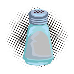 Salt shaker isolated