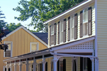 Yellow Houses in the Sun