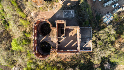 Khabarovsk destroyed house near the bridge over the Amur river architect's house