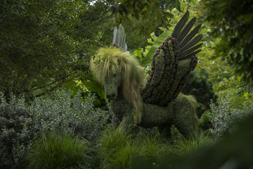 Pegasus Topiary