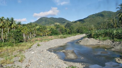 Davao Oriental landscape, Philippines Rivers, mountains and forests make up most of Davao Oriental’s landscape.