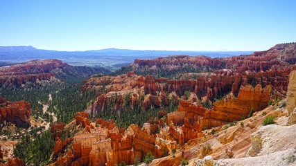 Bryce Canyon National Park Overlook and Hoodoos